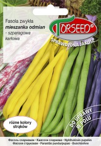 Fasola karłowa szparagowa mieszanka odmian 50g