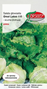 Sałata głowiasta krucha Great Lakes 118 0,5g