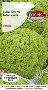 Sałata liściowa Lollo Bionda 0,5g