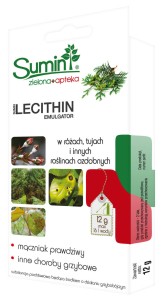 Lecithin 12g zwalcza choroby róż, tui, innych ozdobnych