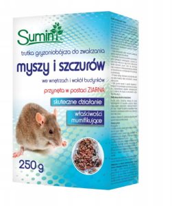 Trutka zbożowa na myszy szczury 250 g