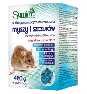 Trutka miękka na myszy i szczury 480g
