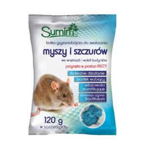 Trutka na myszy szczury miękka 120g w saszetkach