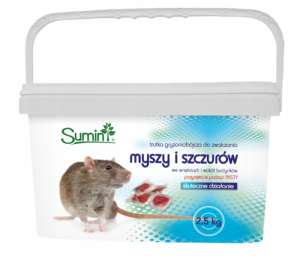 Trutka na myszy szczury miękka 2,5 kg