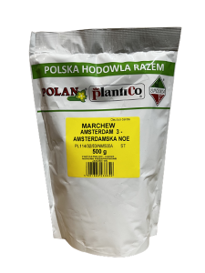 Marchew Amsterdam 3 wczesna 500g 0,5kg Spójnia