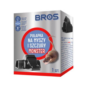 BROS MONSTER PUŁAPKA NA MYSZY I SZCZURY