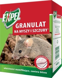 BROS EXPEL GRANULAT NA MYSZY I SZCZURY 140G