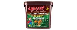 Nawóz jesienny do trawników 5kg Agrecol przygotowuje do zimy