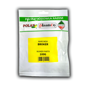 Marchew Broker - mieszaniec 100g PlantiCo