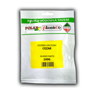 Ogórek gruntowy Cezar - mieszaniec 100g PlantiCo
