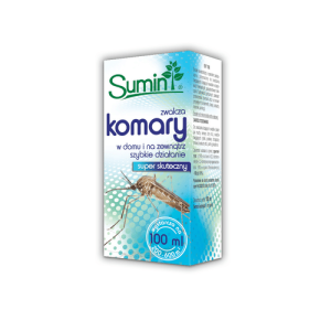 KONCENTRAT NA KOMARY W OGRODZIE 100ML - SUMIN