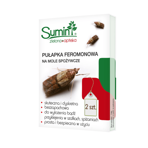 PŁAPKA FEROMONOA NA MOLE SPOŻYWCZE 2SZT. - SUMIN.png