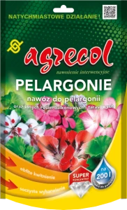 Nawóz do pelargonii oraz innych roślin balkonowych i tarasowych 200g Agrecol
